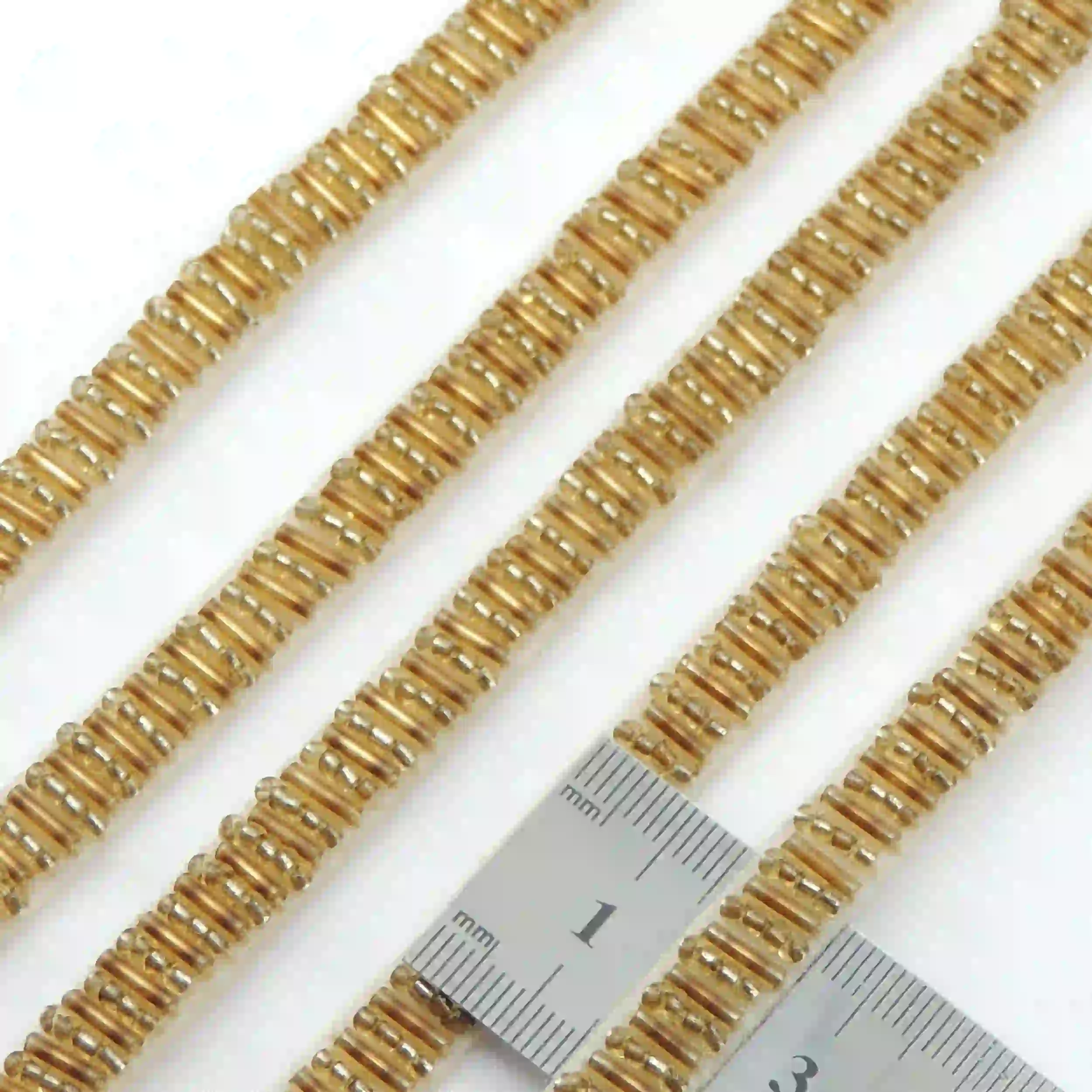 مشکی نوار منجوق دوزی خطی یک سانت خرید و قیمت رنگ1