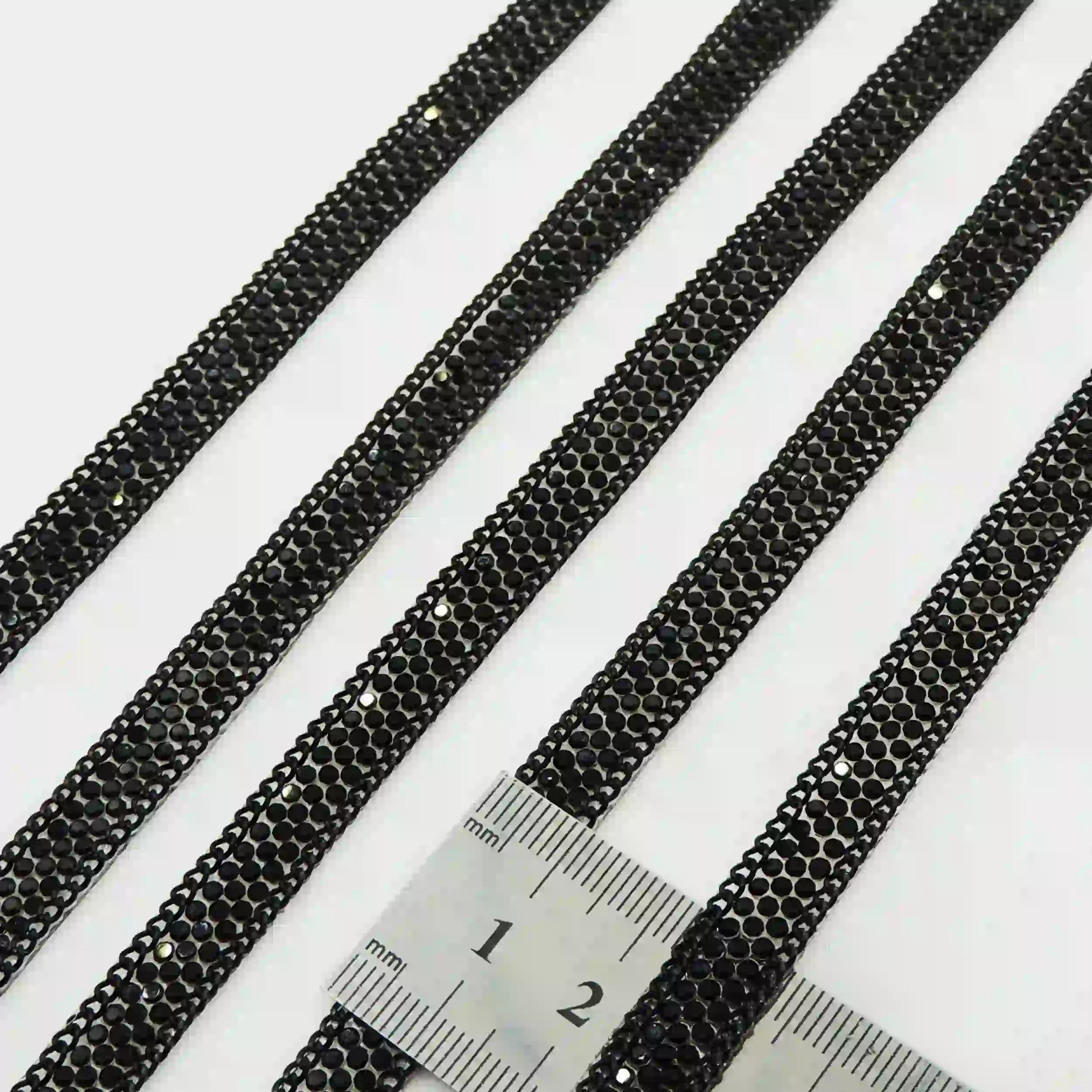 طلایی نوار لواشکی نگین و زنجیر خرید و قیمت رنگ1