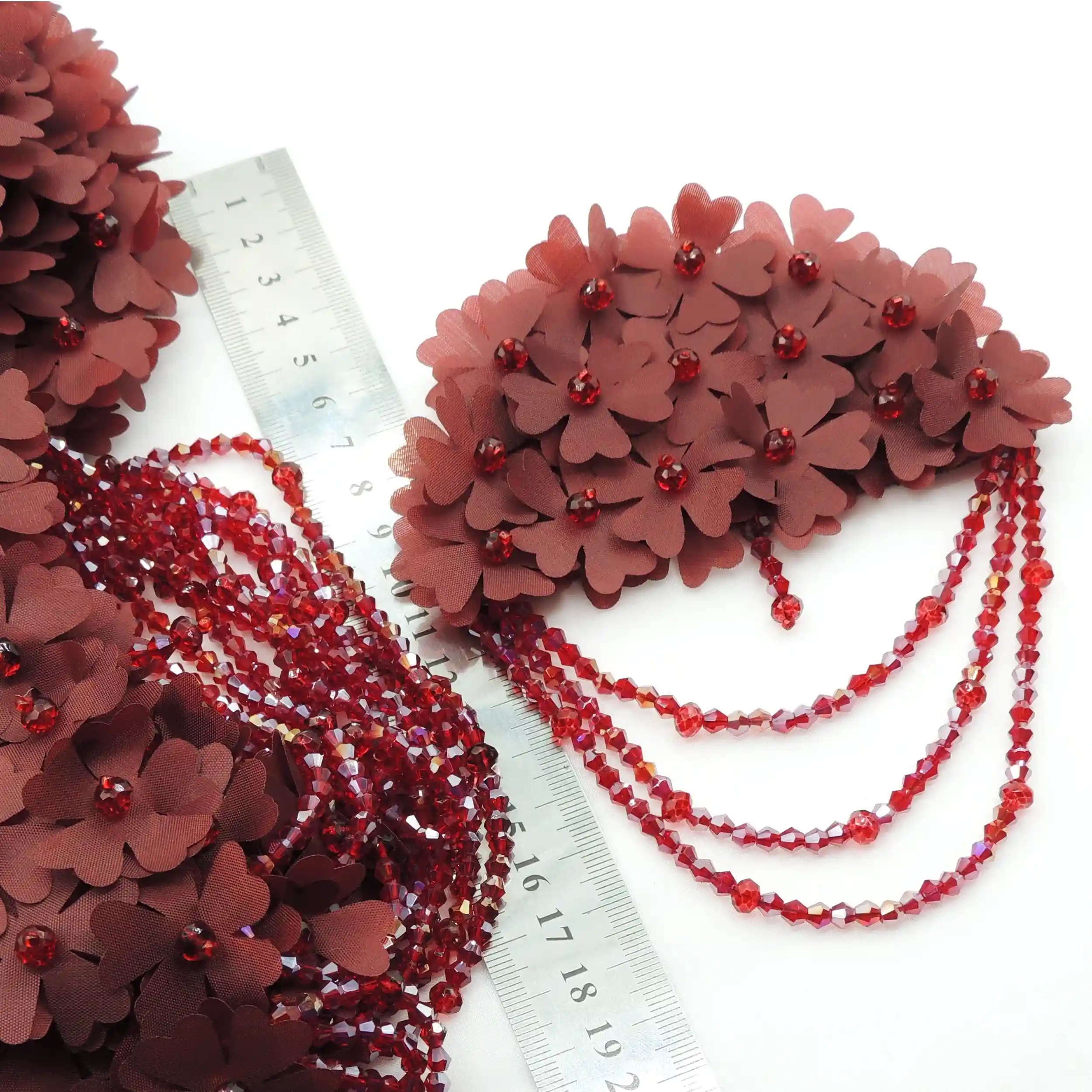 سبز تیره سردوشی لباس مجلسی گل و کریستال خرید و قیمت رنگ4