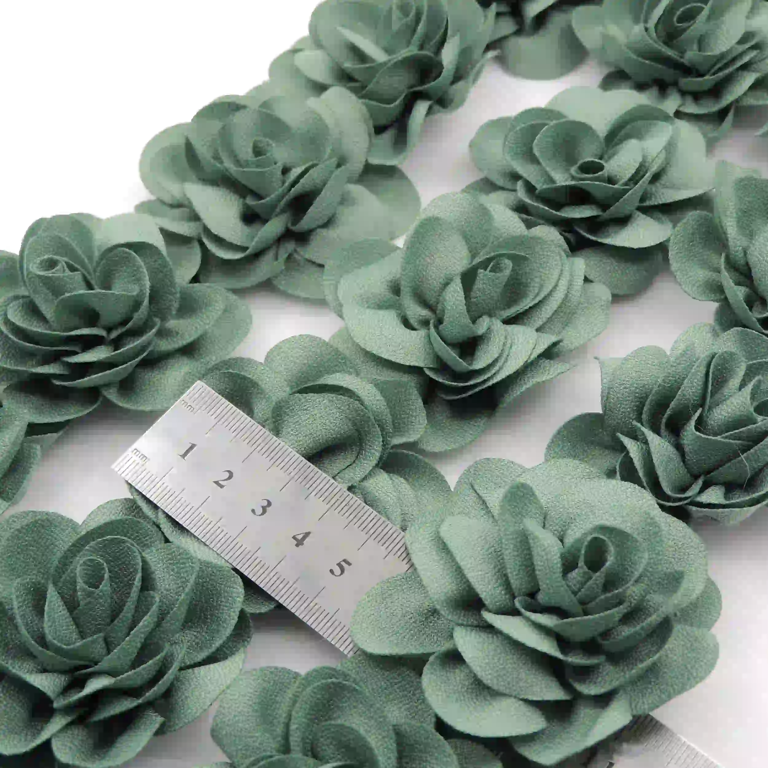 بادمجانی نوار گل متری تزئینی لباس رز خرید و قیمت رنگ1